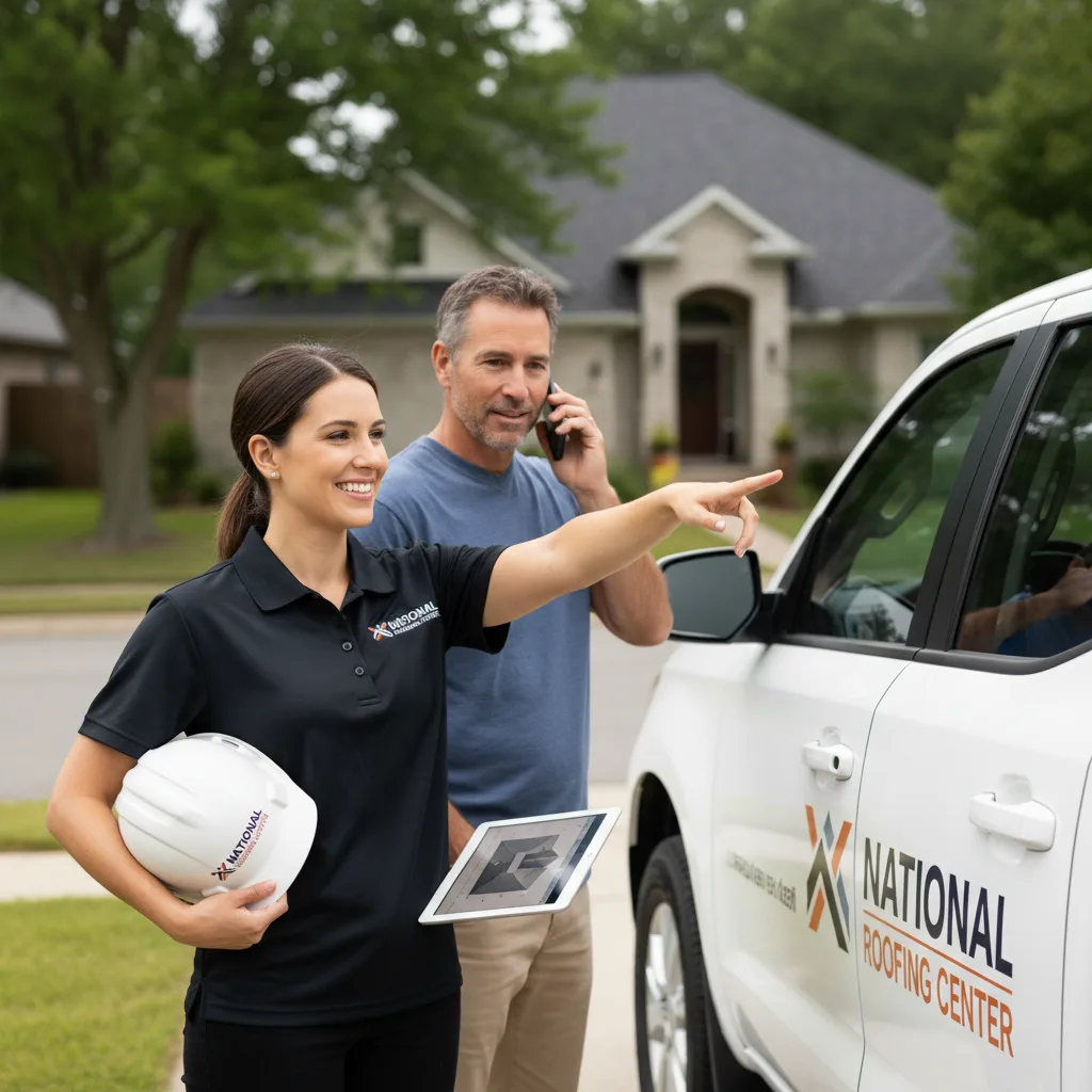 National Roofing Center customer support in Tresckow